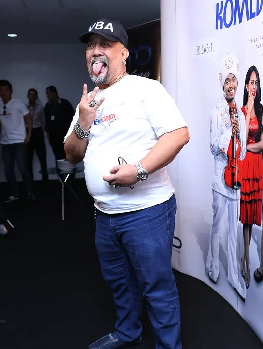 Dijumpai di Gedung MD, kawasan Setia Budi, Jakarta Selatan, Rabu (9/9/2015), Indro menjelaskan meski terinspirasi dari Warkop, namun film ‘Komedi Moderen Gokil’ ini memiliki kelucuan yang sangat ‘fresh’. (Galih W. Satria/Bintang.com)