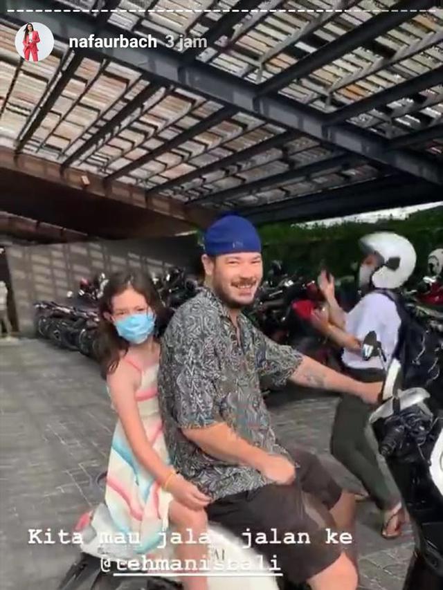 6 Momen Nafa Urbach Bareng Zack Lee Rayakan Ulang Tahun Anak di Bali