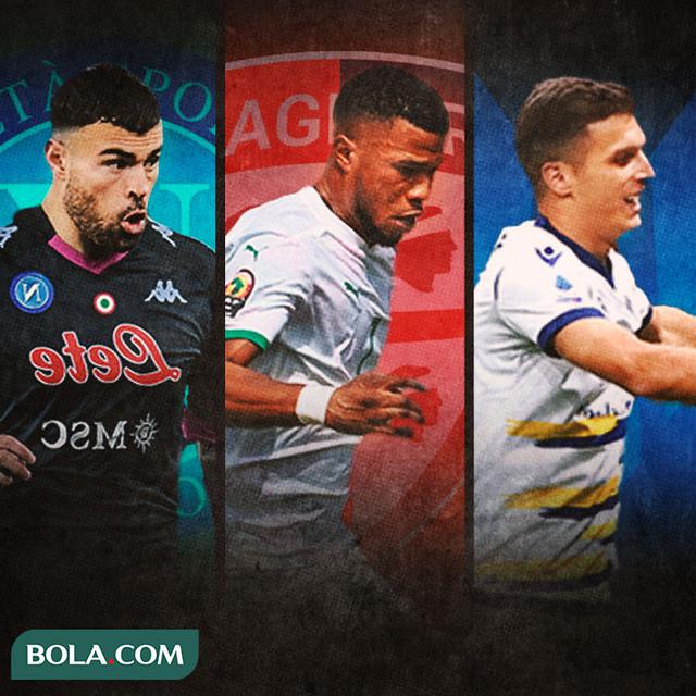 Ilustrasi - Andrea Petagna, Keita Balde, Nikola Kalinic