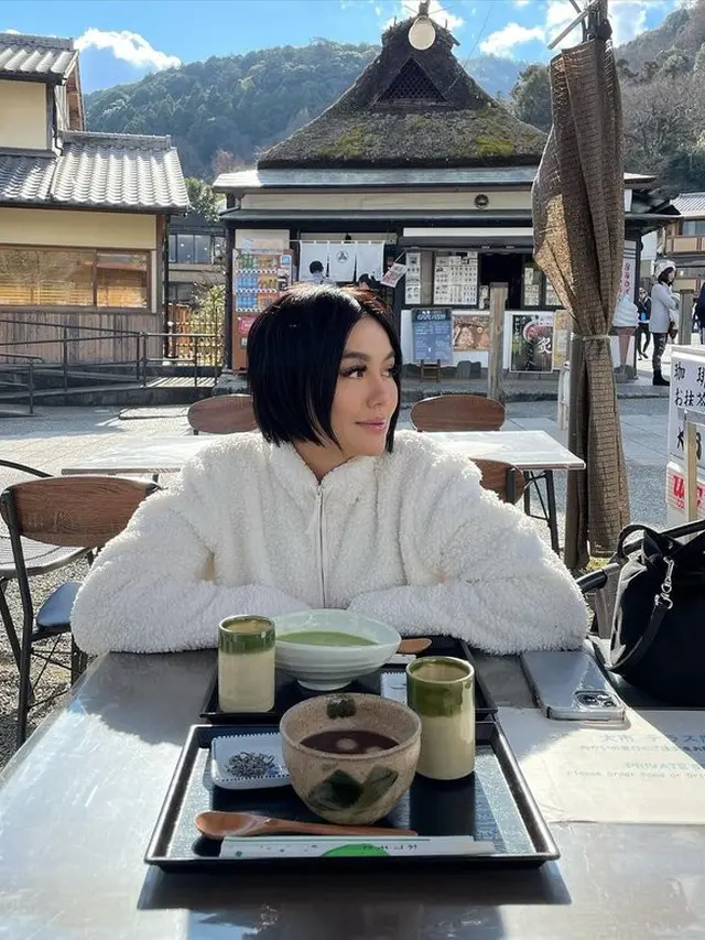 Agnez Mo di Jepang (Instagram/agnezmo)