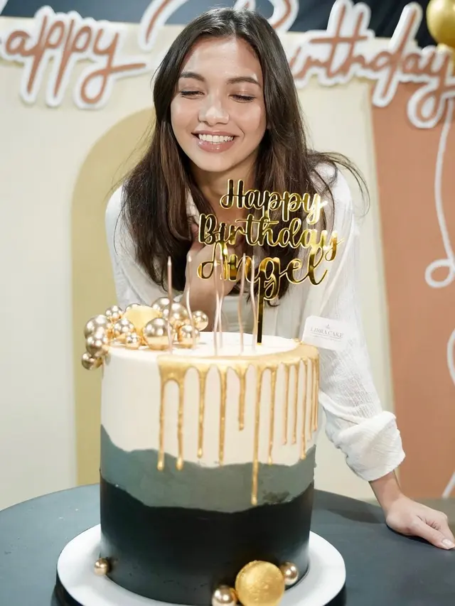 8 Momen Ulang Tahun Angela Gilsha ke-30, Dirayakan di Lokasi Syuting