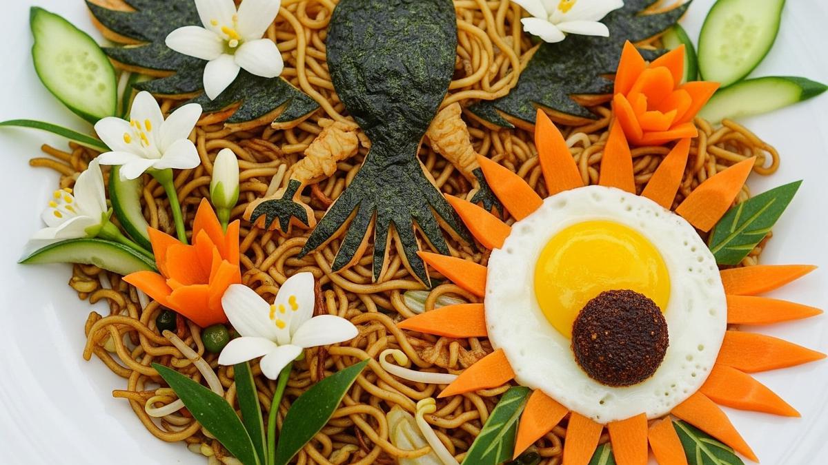 7 Inspirasi Kreatif Lomba Menghias Mie Goreng 17 Agustus untuk Semarakkan HUT RI 80