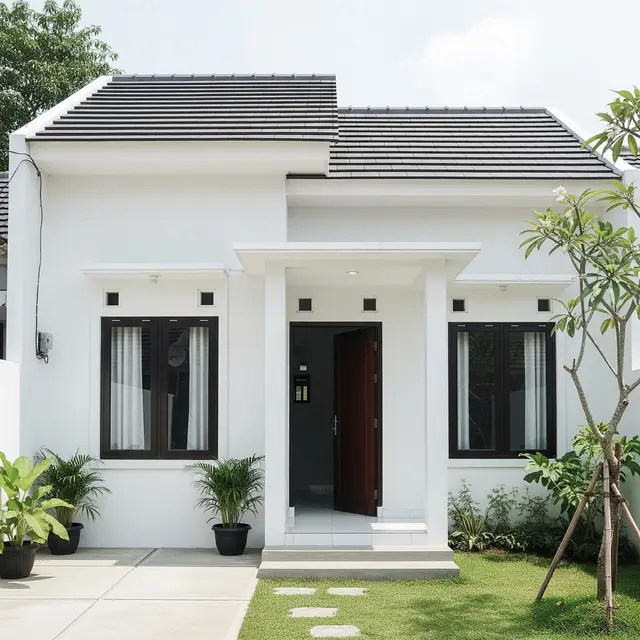 12 Warna Cat Eksterior Rumah yang Bikin Suhu Dalam Rumah Tetap Sejuk