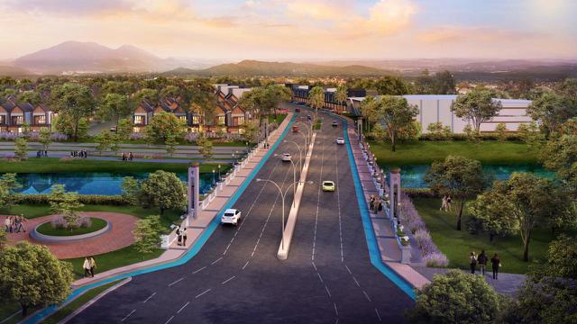 Jembatan penghubung Interchange Tol Karawang Barat