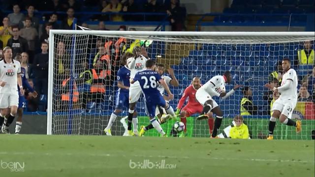 Tujuh gol tercipta dalam laga antara juara Premier League 2016/2017, Chelsea melawan Watford. This video presented by Ballball.