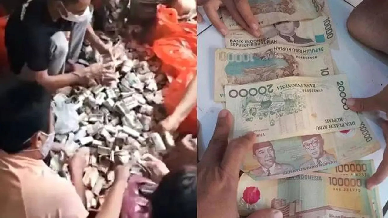 Viral Kakek Punya Simpanan Uang Berkarung-Karung, Isinya Duit Jadul