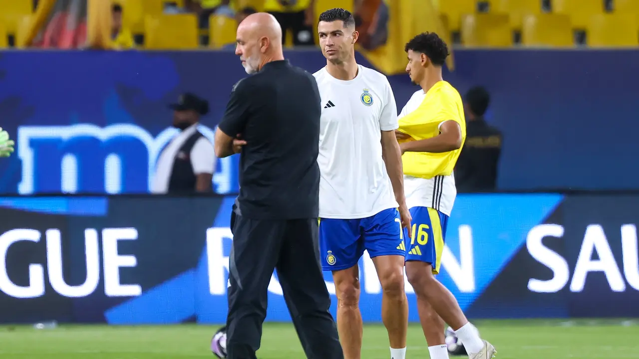 Stefano Pioli dan Cristiano Ronaldo