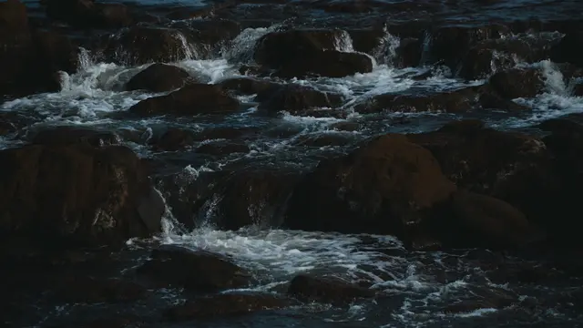 Sungai di area tambang Harita Nickel, Pulau Obi