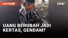 Uang Penjual Koran Berubah Jadi Kertas, Kena Gendam?