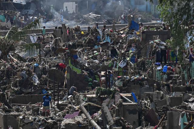 Diterjang Topan Kalmaegi, Seperti Ini Kerusakan Permukiman Warga di Cebu Filipina