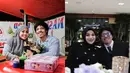 Aurel Hermansyah bikin dua perayaan sekaligus untuk ulang tahun yang ke-25. Yakni di tenda pecel lele dan pesta meriah bersama keluarga yang tampilkan outfit kontras. [@aurelhermansyah]