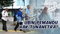 Ubin pemandu trotoar punya fungsi penting bagi tunanetra agar bisa berjalan. Kamu sudah tahu apa itu ubin pemandu trotoar?