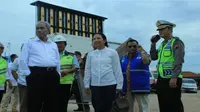 Menteri BUMN Rini Soemarno mantau mudik 2017