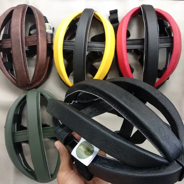 Usaha Kreatif Tukang Jok, Jadi Pembuat Helm Sepeda di Kala Pandemi