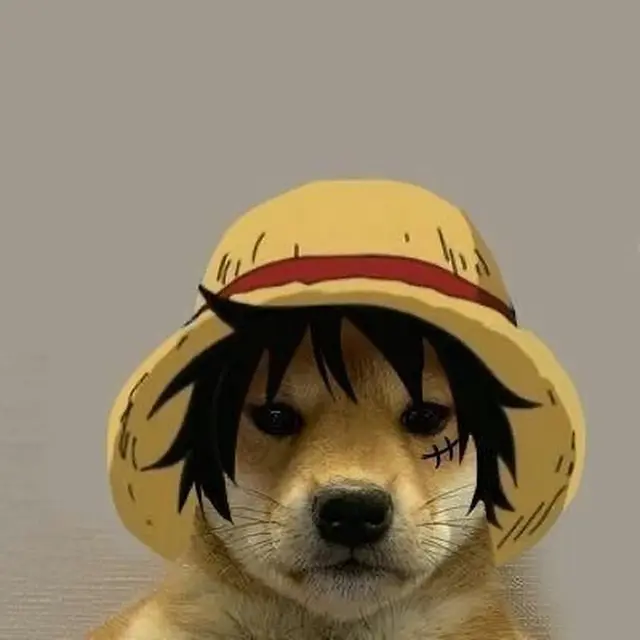 6 Editan Foto Anjing Jadi Kru Mugiwara One Piece Ini Kocak