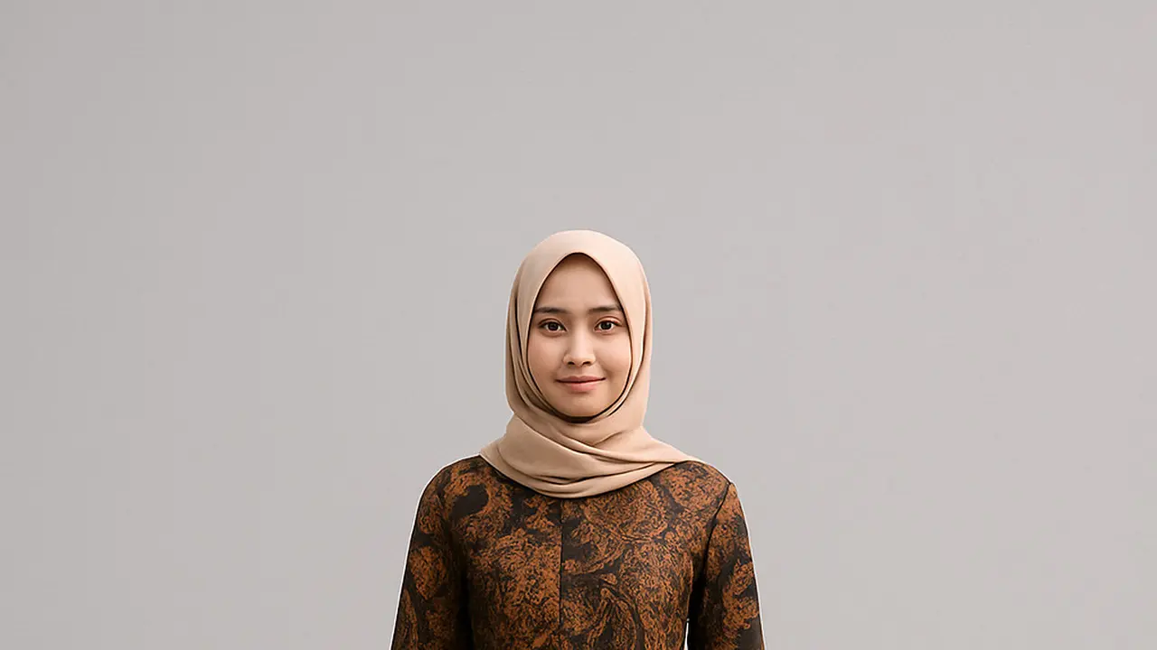 Tunik Batik A-Line Motif Asimetris yang Bisa Membuat Penggunanya Tampak Ramping/Via Chat GPT