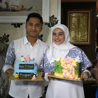 Syukuran 7 bulan istri Hengky Kurniawan (Nurwahyunan/bintang.com)