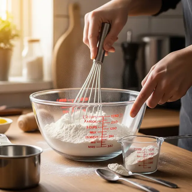 Cara Membuat Roti Bomboloni Isi Cokelat Lumer Takaran Gelas (Image by Gemini AI)