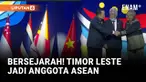 Timor Leste resmi menjadi anggota baru ASEAN, menandai perluasan pertama blok kawasan itu sejak 1990-an.