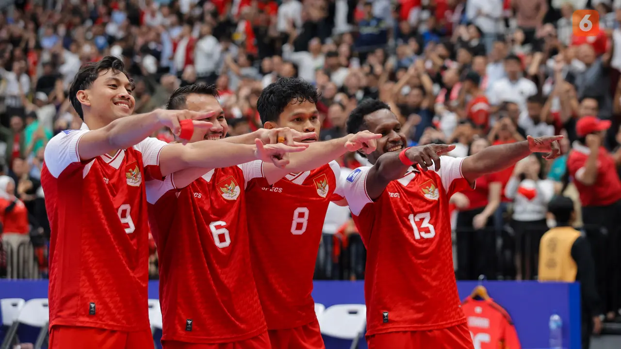 Foto: Timnas Futsal Indonesia ke Final! Lalui Laga Sengit Melawan Jepang di Piala Asia Futsal 2026