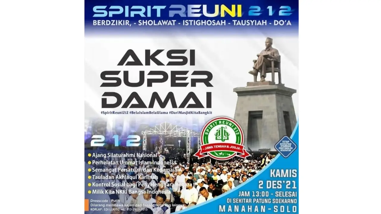 Reuni 212 Solo