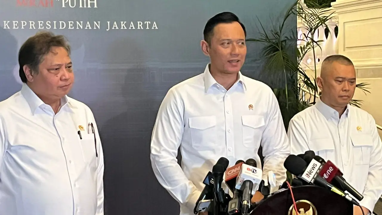 Menteri Koordinator Bidang Infrastruktur dan Pembangunan Wilayah, Agus Harimurti Yudhoyono (AHY)