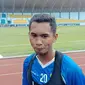 Penyerang muda Persib Bandung Beni Oktovianto. (Liputan6.com/Huyogo Simbolon)