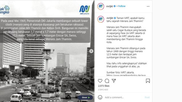 Menara Jam Thamrin