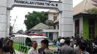 Lokasi ledakan gudang amunisi TNI AL di Tanjung Priok (Ahmad Romadoni/Liputan6.com)
