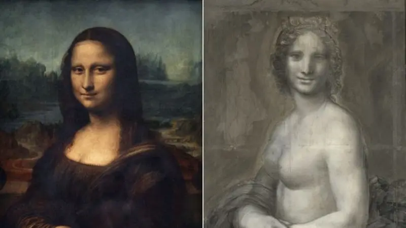 Sketsa Wanita Telanjang Ditemukan, Cikal Bakal Lukisan Mona Lisa?