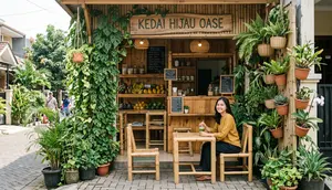 12 Desain Warung Kecil Depan Rumah, Estetik dan Sederhana Bikin Pelanggan Nyaman