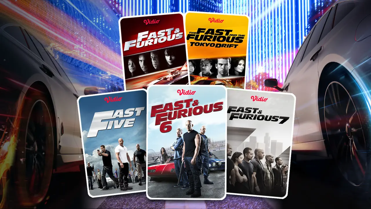 Rekomendasi Film Fast & Furious di Vidio