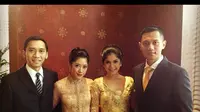 Kebersamaan Annisa Pohan &ndash; AHY dan Aliya Rajasa &ndash; Ibas Yudhoyono. (Sumber: Instagram/ruby_26)