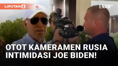 VIDEO: Joe Biden Puji Otot Kameramen Rusia di KTT G20