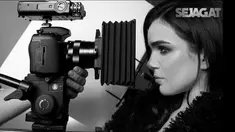 Model penyandang disabilitas, Alexandra Kutas, tampil memukau di Ukraine Fashion Show