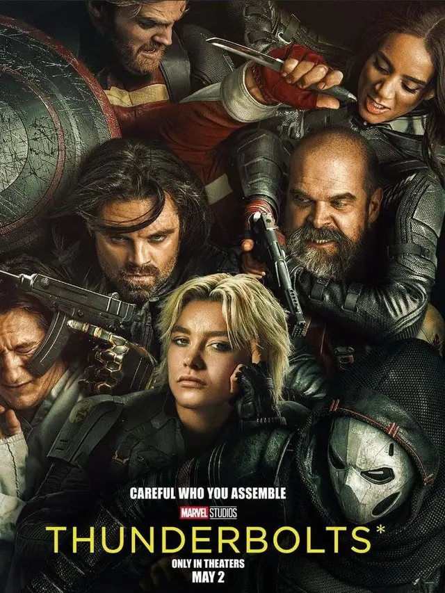 Poster film Thunderbolts dari Marvel Studios. (Foto: Dok. Marvel Studios/ IMDb)
