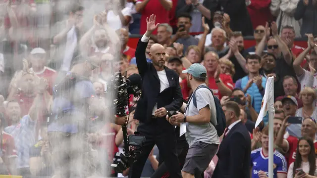 Ekspresi Erik ten Hag Usai Man Utd Dikalahkan Brighton