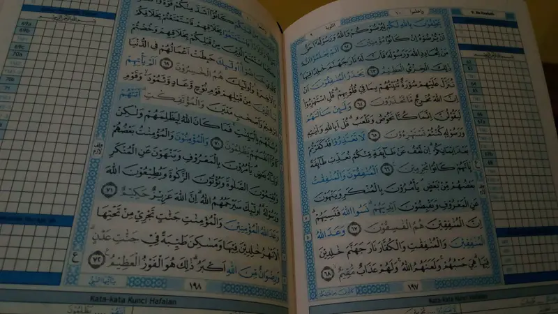 Al-Quran, kitab suci umat islam yang sering dibaca selama Ramadan