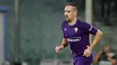 7. Franck Ribery (Fiorentina) - Sebelum menjadi pesepak bola terkenal, pemain baru La Viola ini adalah seorang kuli bangunan. Namun pengalaman hidup yang pahit membentuk dirinya sebagai pesepakbola sukses saat ini. (AFP/Andreas Solaro)