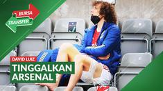 Berita video bursa transfer, David Luiz akan tinggalkan Arsenal akhir musim ini.