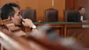 "Saya lebih senang sidang ini secara terbuka. Karena kita semua bisa tahu benar atau tidak kasus ini. Ada indikasi rekayasa atau tidak kasus ini," sambung Ahmad Rifai. (Adrian Putra/Bintang.com)