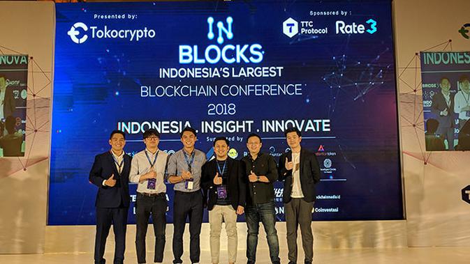 Peluncuran Tokocrypto di acara In Blocks, Jakarta, Sabtu (15/9/2018). Liputan6.com/Jeko I.R.