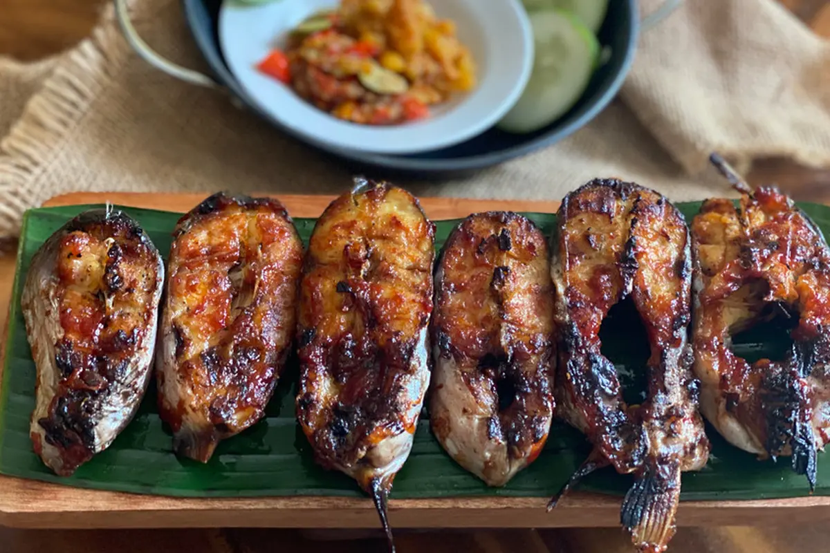 patin bakar panggang kecap
