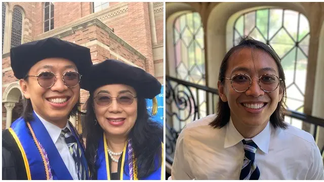 Baru Dibagikan ke Publik, Ini 6 Momen Wisuda Doktoral Alfandy Trio Kwek Kwek