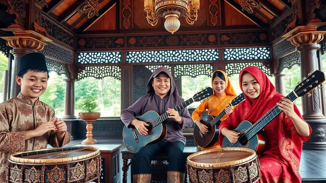 ciri ciri musik tradisional