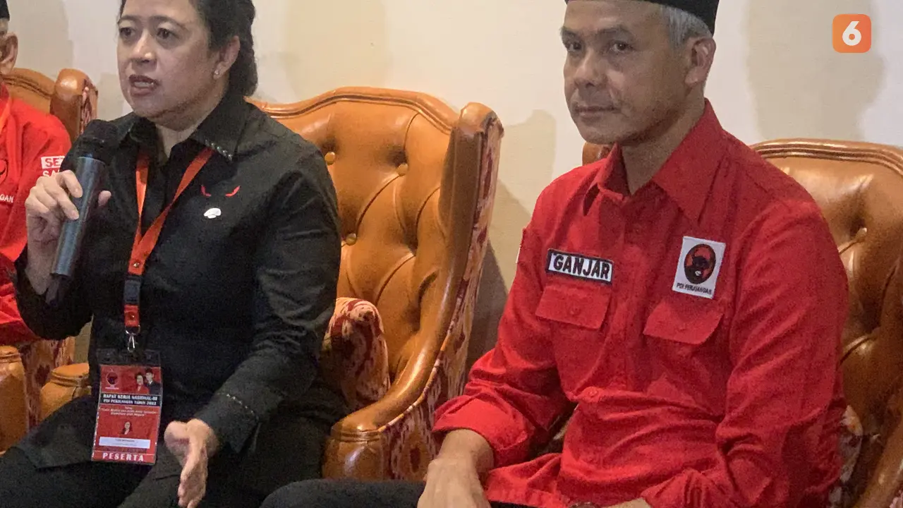 Ketua DPP PDIP Puan Maharani Bersama Bacapres Ganjar Pranowo