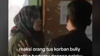 Ibu Siswa SMP Korban Perundungan di Cilacap Marah Besar Saat Bertemu Pelaku.&nbsp; foto: TikTok @yunapril3