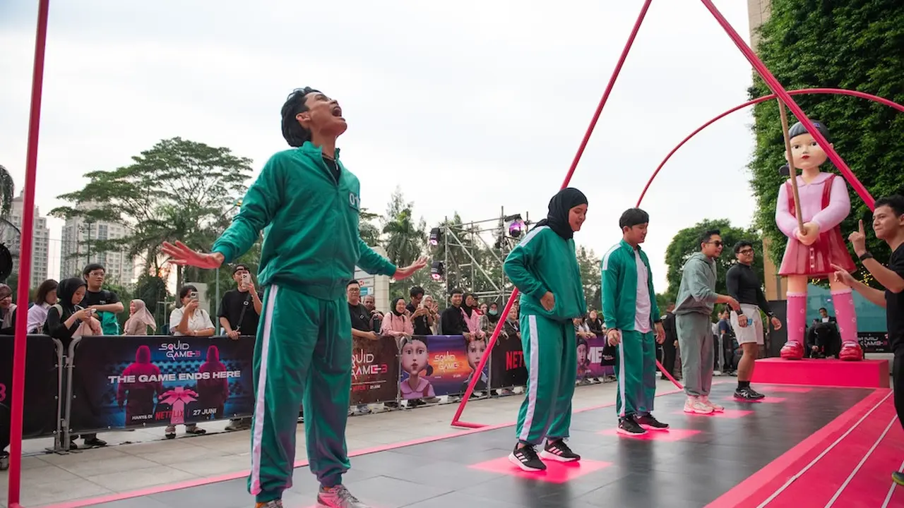 The Jump Rope Challenge di Jakarta. (dok. Netflix)
