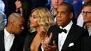 Pada April 2008, Beyonce dan Jay Z melangsungkan pernikahan di kediaman Jay Z di kawasan New York City. Di Januari 2012, akhirnya mereka dikaruniai seorang gadis kecil yang diberi nama Blue Ivy. (AFP/Bintang.com)
