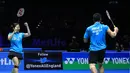 Pasangan ganda campuran Indonesia, Praveen Jordan dan Debby Susanto berhasil membuat kejutan dengan lolos ke babak final All England 2016 dan ini menjadi final pertama mereka di ajang prestisius itu. (PBSI/Nafielah)